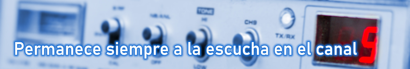 Tu radio de CB, siempre a la escucha en el canal 9.