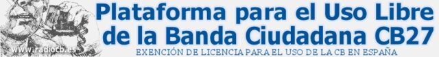 Plataforma para el Uso Libre de la Banda Ciudadana CB27 en España