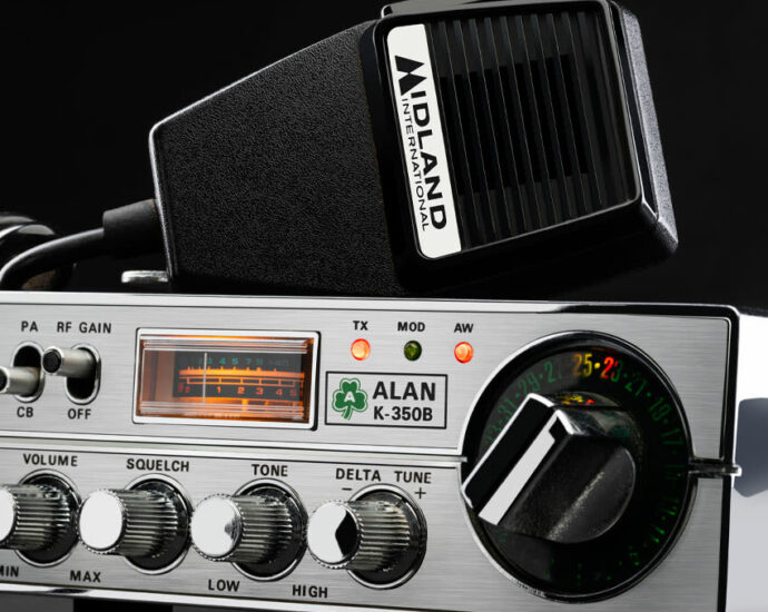 Alan K350B, primera radio homologada de Midland.